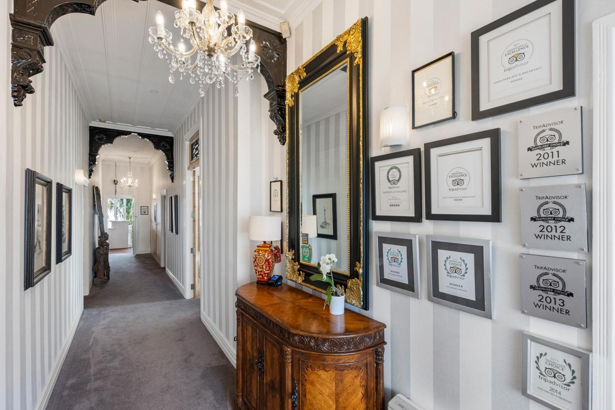 Eden Park Bed And Breakfast Inn Auckland Bagian luar foto